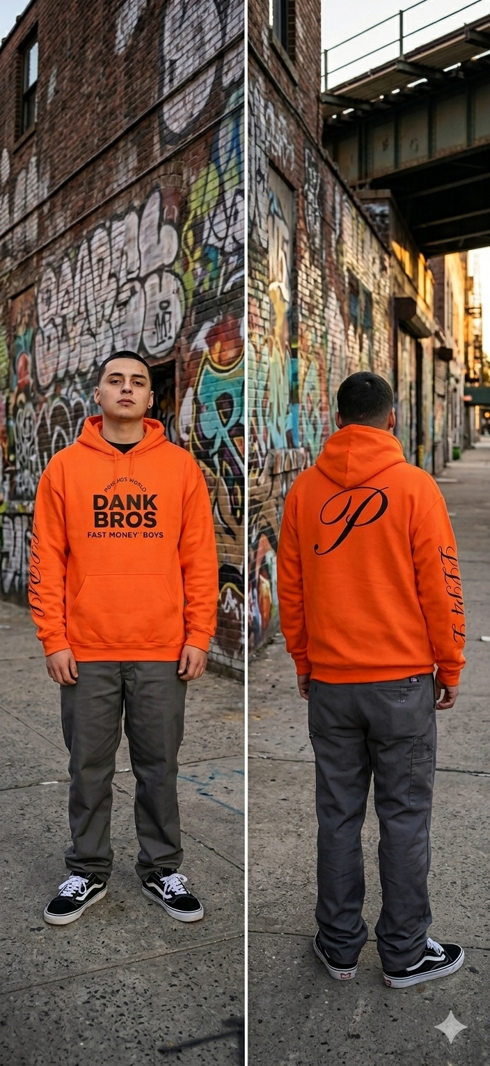 Hoodie PWORLD "Origins"